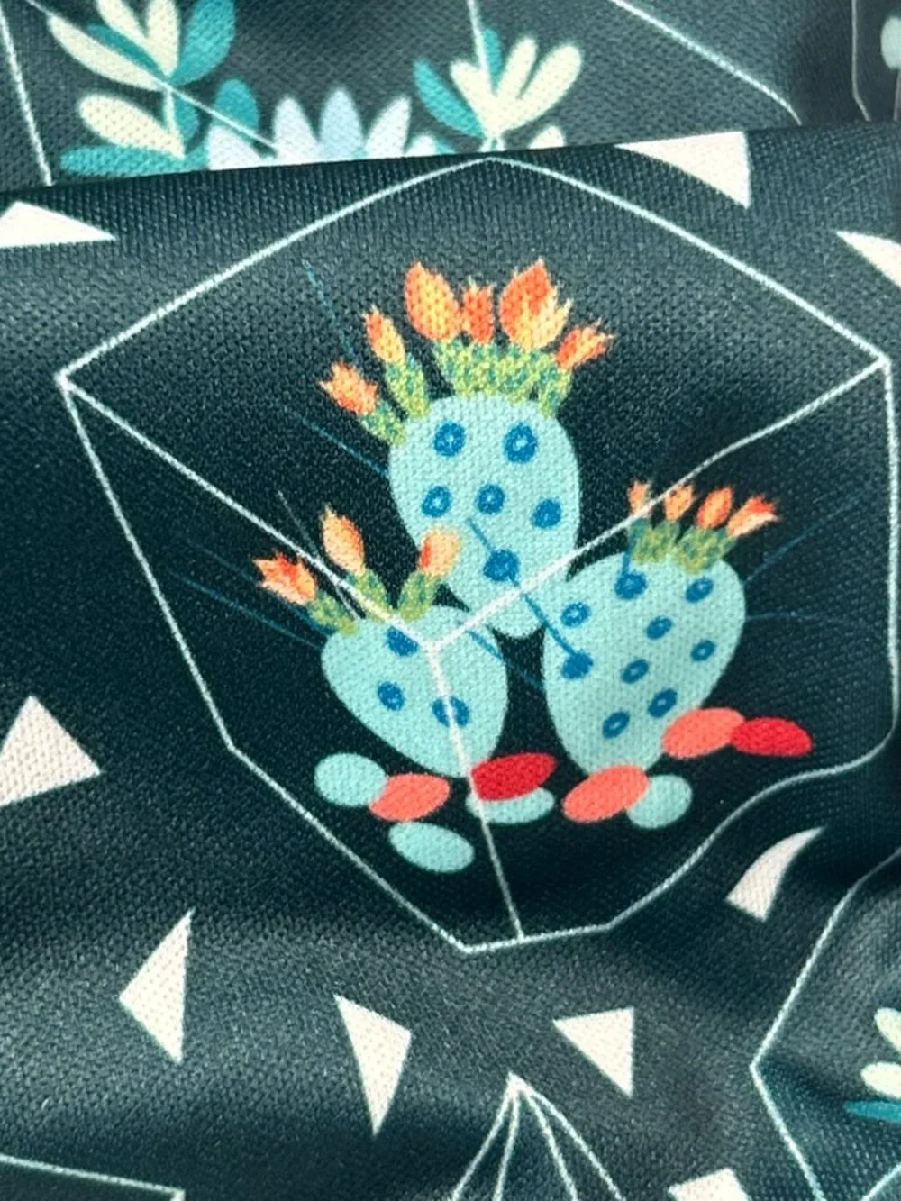 Mama Koala Geo Succulent Pocket Cloth Diaper OS No Insert NEW
